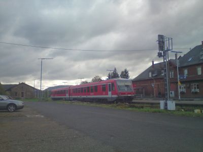 17.10.2009 - Gleis 3 in Nutzung für eine optimale Fahrgastbeförderung!